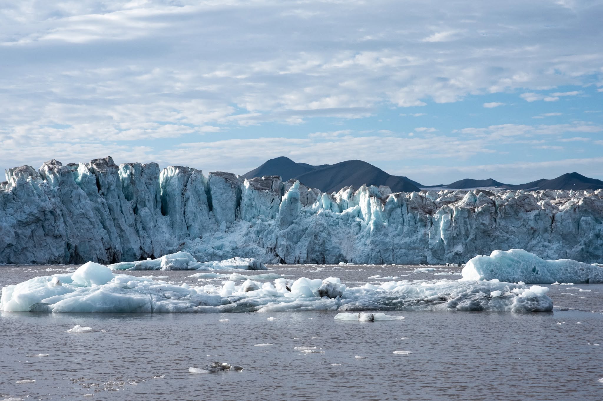 glacier from svalbard